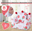 Rever Bebe Kids Sofa Couch with Extra Padded Pillow