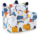 Rever Bebe Kids Sofa Couch with Extra Padded Pillow