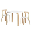 Baby Direct 3PCS Set Kids Activity Table and Chairs Toy Play Desk