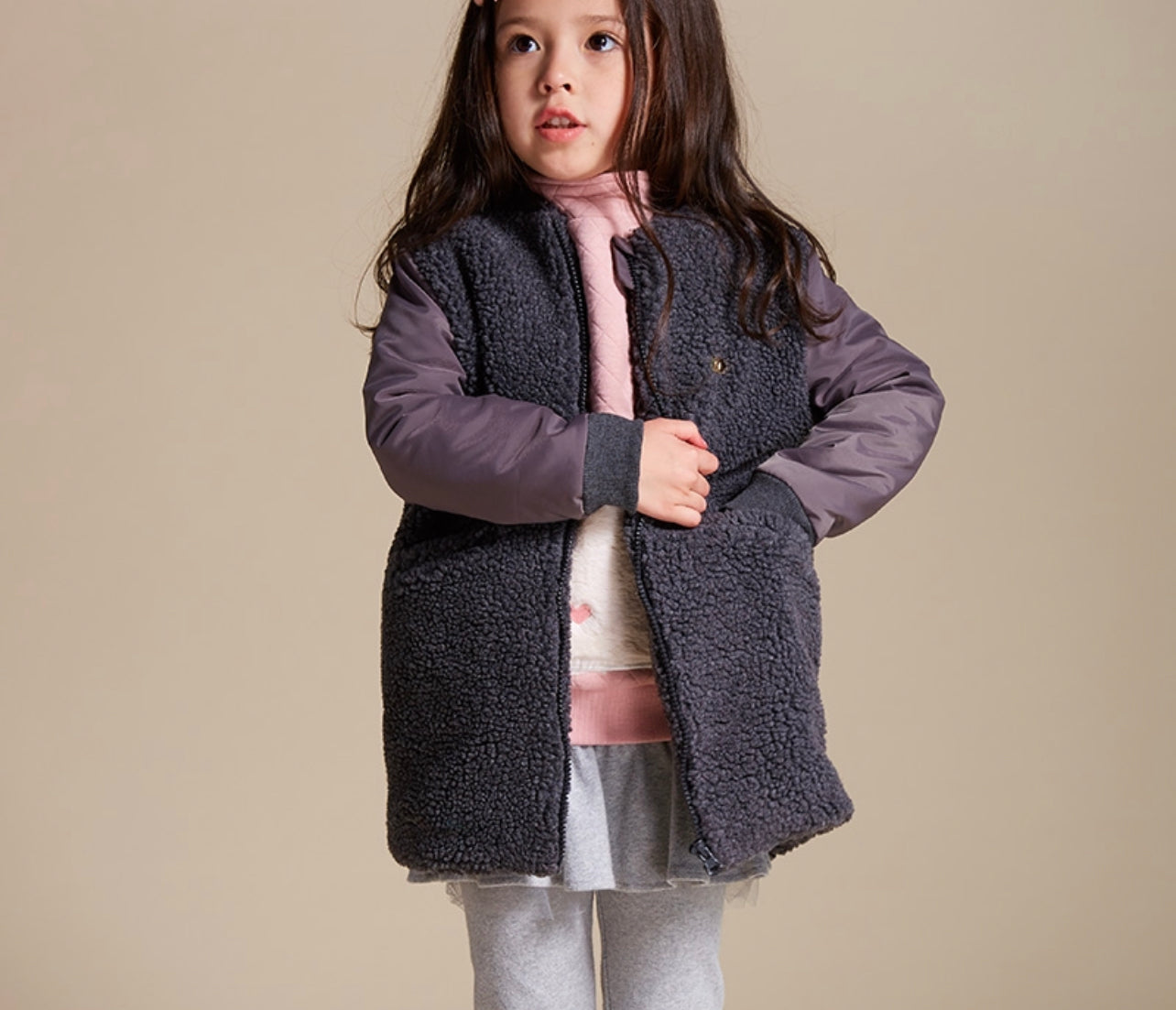 Toddler girl TeddyFur Jacket