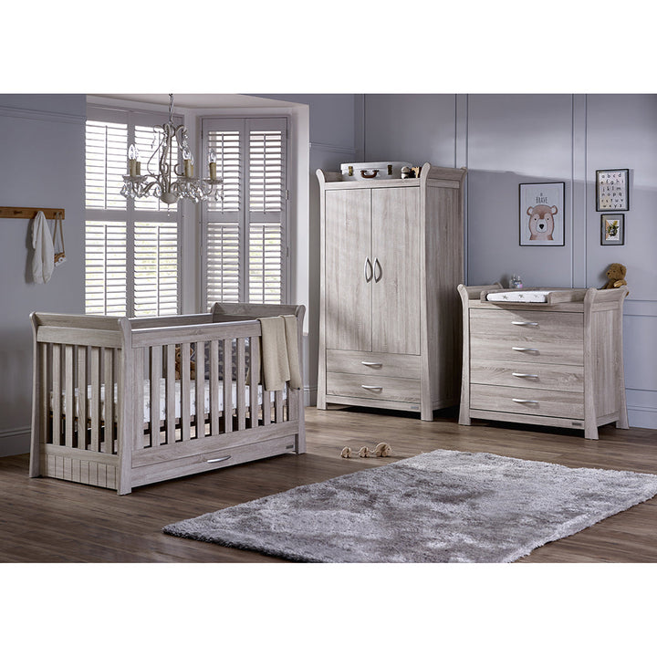 Love N Care Noble Cot, Chest and Bamboo Mattress Package