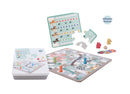 2 IN 1 GAME IN TIN BOX SNAKE & LADDER HORSE RACING