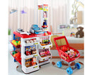 Keezi 24 Piece Kids Supermarket Grocery Toy Set