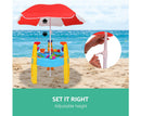 Keezi Kids 26 Piece Umbrella & Table Play Set
