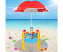 Keezi Kids 26 Piece Umbrella & Table Play Set