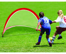 Portable Kids Soccer Goals Complete Set