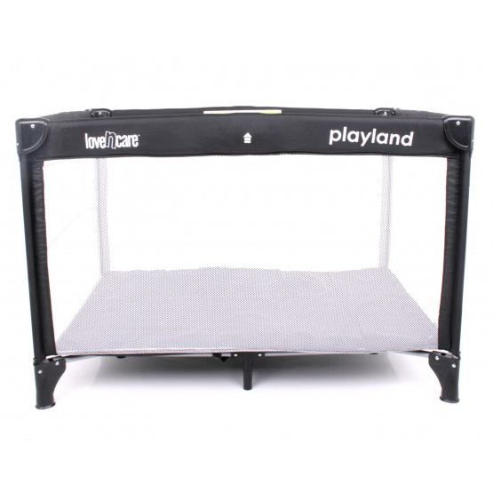 Love N Care - Playland Travel Cot - Nero