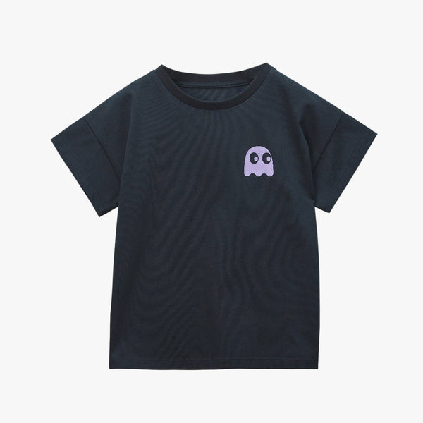 Pac-Man Ghost Printed Short Sleeve T-Shirt