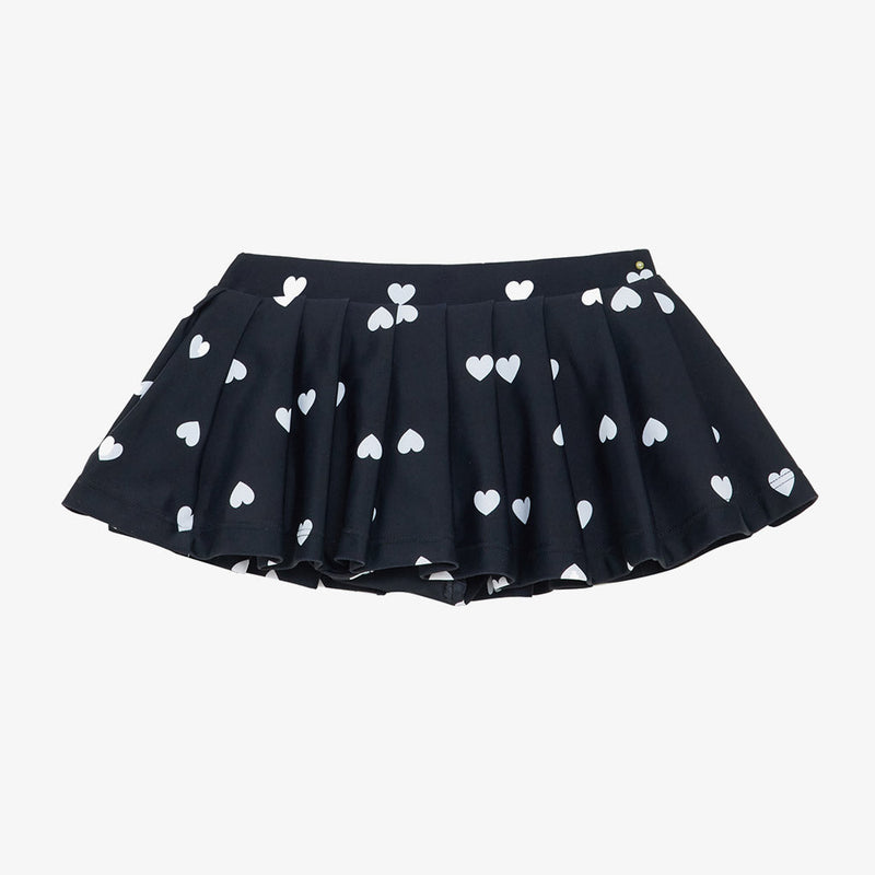 Heart Printed Long Sleeved Swimwear