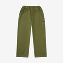 Casual Solid Color Elasticized Cargo Pants With Pocket