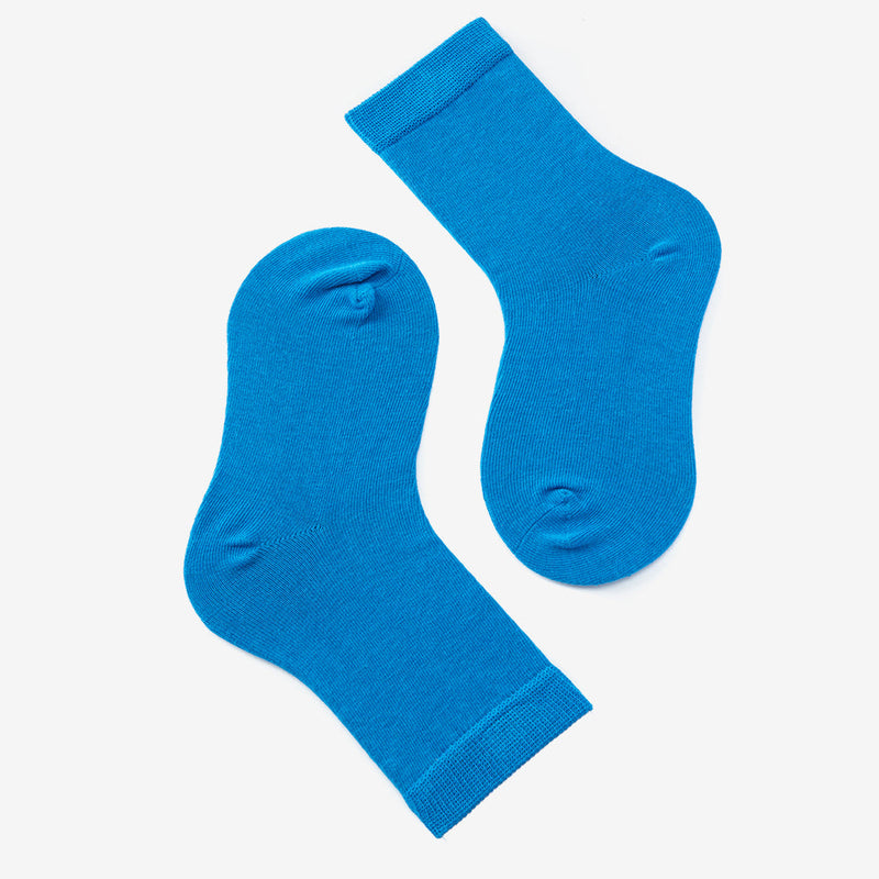 Adult Toddler Kids Solid Color Mid Tube Socks