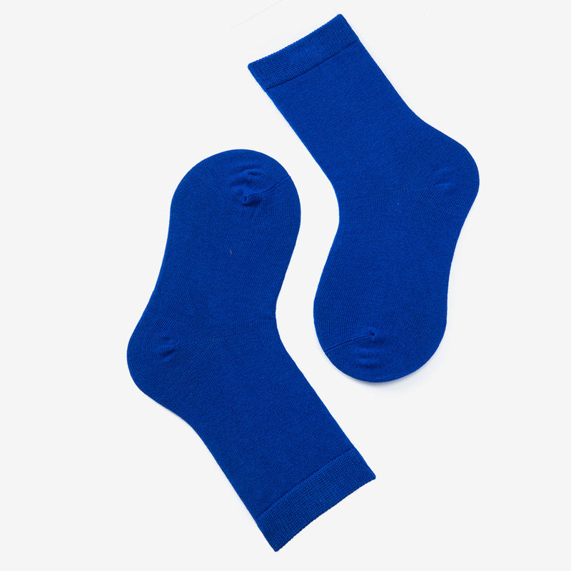 Adult Toddler Kids Solid Color Mid Tube Socks