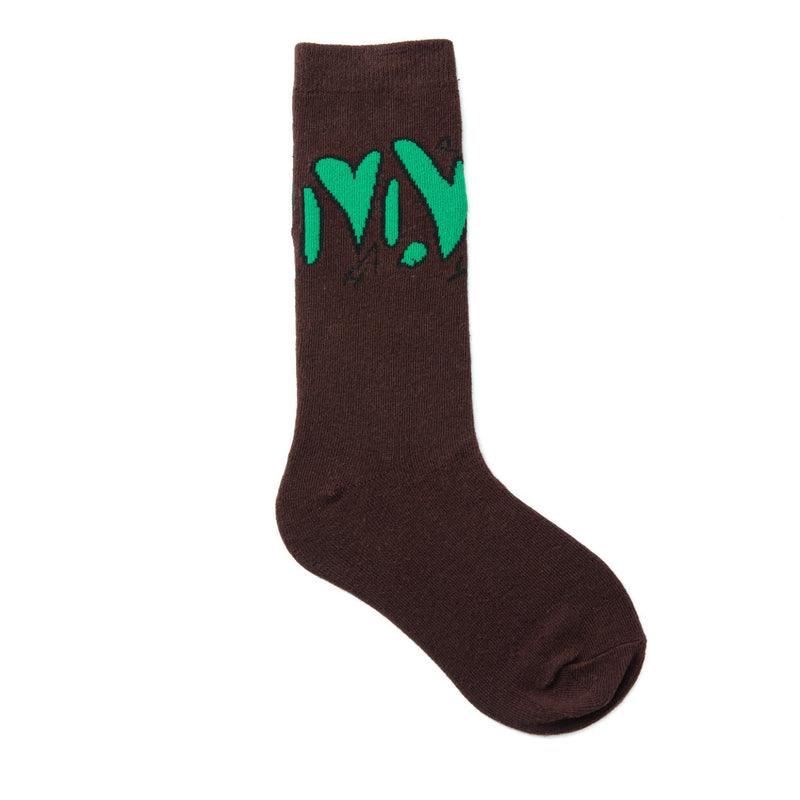 Anti Slip Mid-Calf Printed Socks