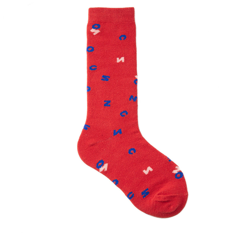 Anti Slip Mid-Calf Printed Socks