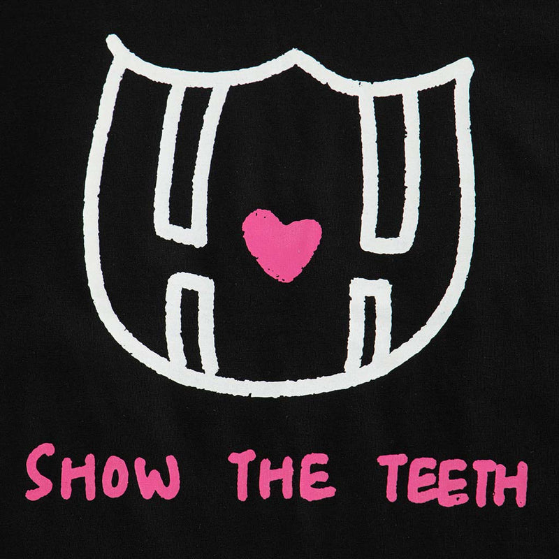 Cartoon Hippo Printed Short Sleeved T-shirt