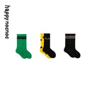 Cotton Casual Solid Mid Tube Socks