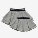 Family Solid Color A-lined Sport Skirt