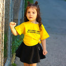 Family Solid Color A-lined Sport Skirt