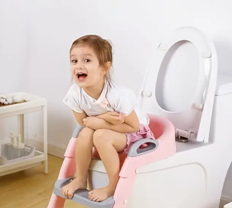 Rever Bebe Children's Step Toilet Training Seat with Ladder