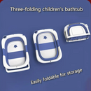 Rever Bebe Foldable Bath with thermometer and Mat