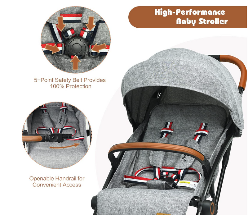 Rever Bebe Quick Folding Baby Stroller