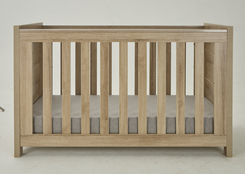 Rever Bebe 3 in 1 Classic Cot Ash