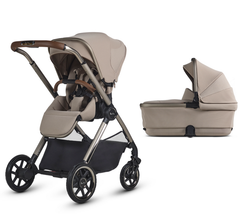 Silver Cross Reef 2 with Carrycot