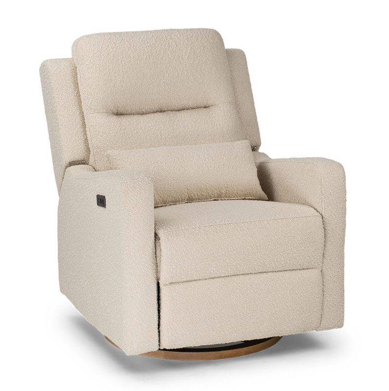 Cocoon Rio Electric Recliner & Glider Chair with USB Sandstone Boucle