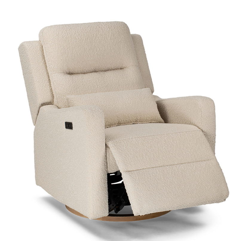 Cocoon Rio Electric Recliner & Glider Chair with USB Sandstone Boucle