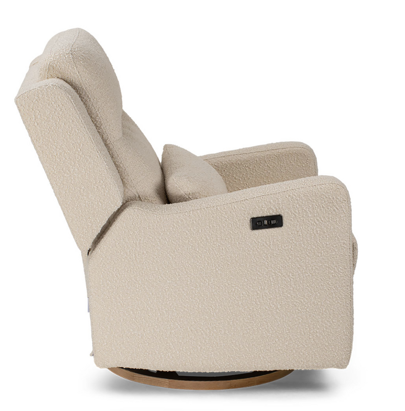 Cocoon Rio Electric Recliner & Glider Chair with USB Sandstone Boucle