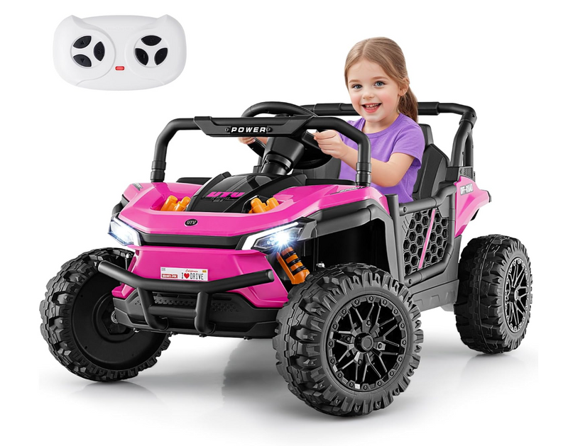 12V Kids Ride on Beach Buggy with Parental Remote and 3 Speeds