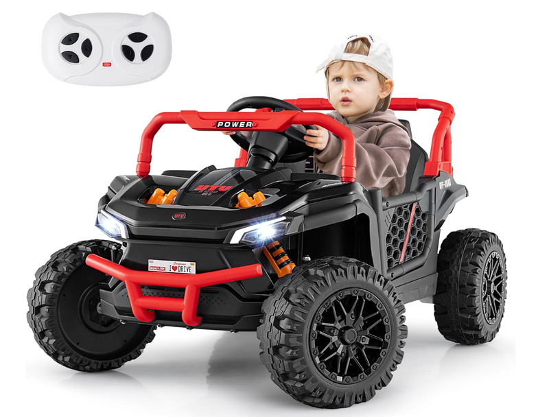 12V Kids Ride on Beach Buggy with Parental Remote and 3 Speeds