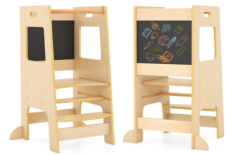 Rever Bebe Kitchen Learning Tower with drawing board