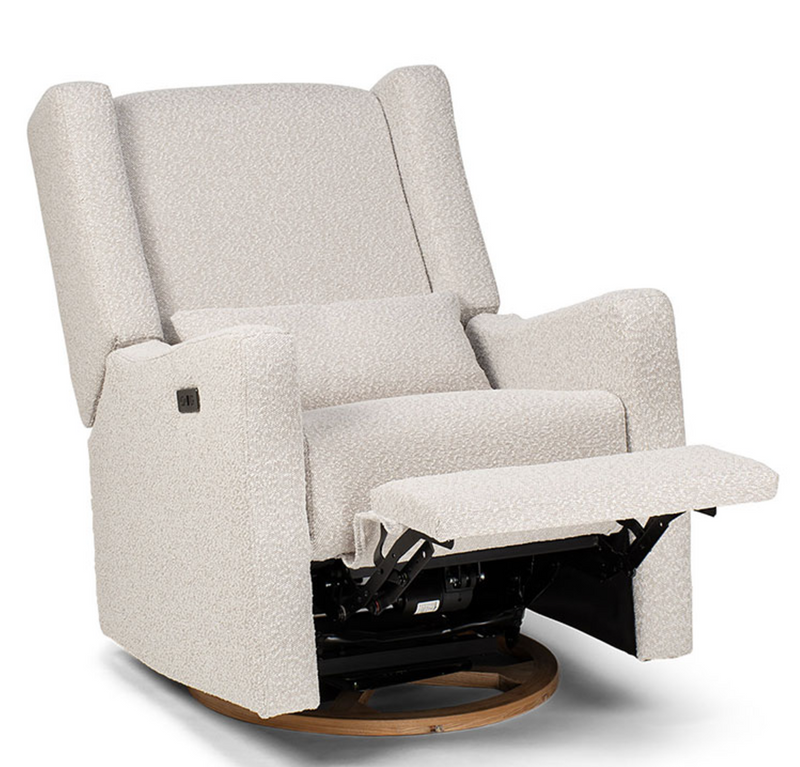 COCOON BONDI Electric Recliner Glider Nursery Chair in Light Grey