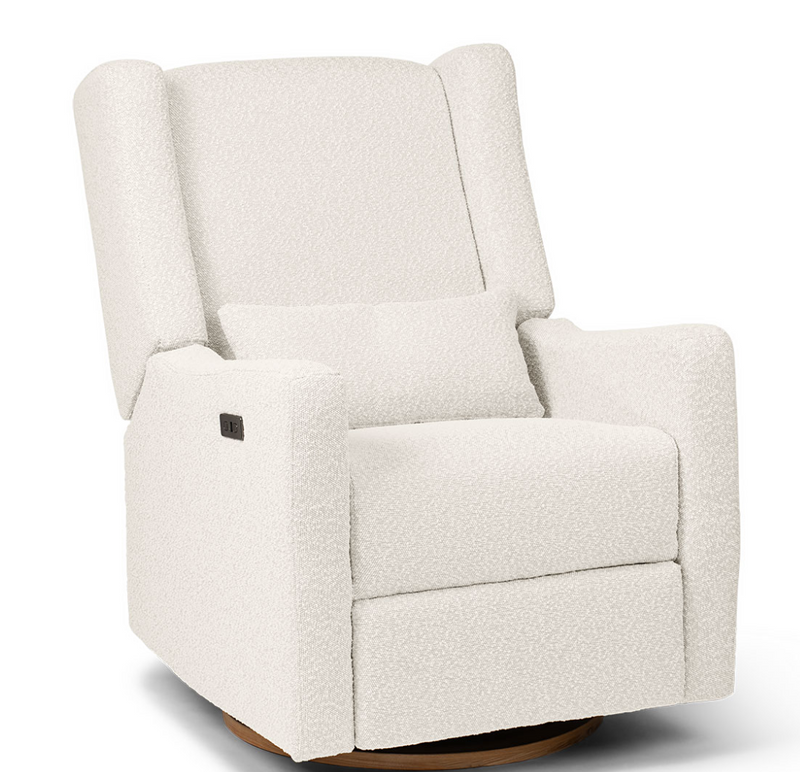 COCOON BONDI Electric Recliner Glider Nursery Chair in Vanilla