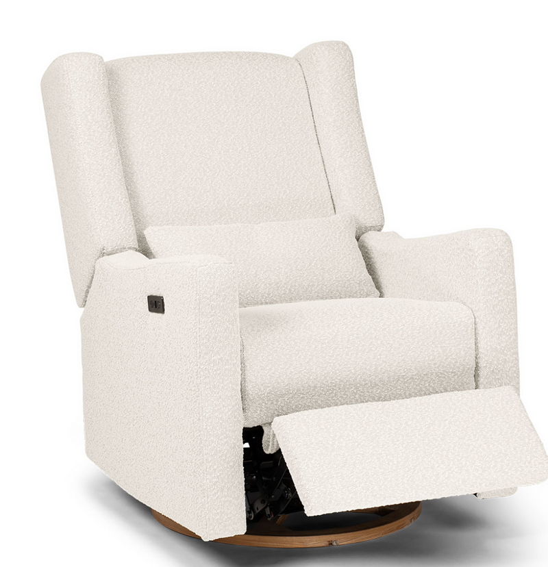 COCOON BONDI Electric Recliner Glider Nursery Chair in Vanilla