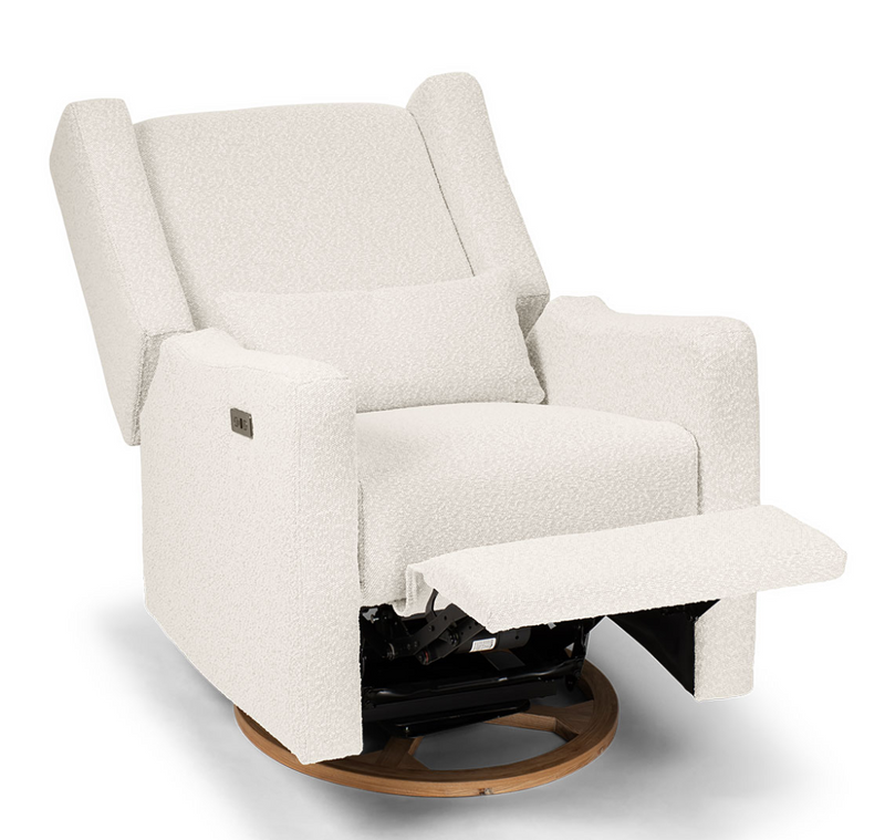 COCOON BONDI Electric Recliner Glider Nursery Chair in Vanilla