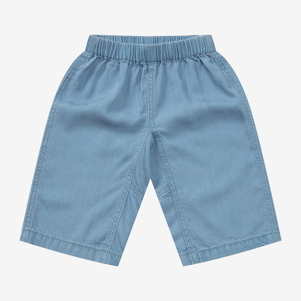 Casual Solid Color Short Jeans