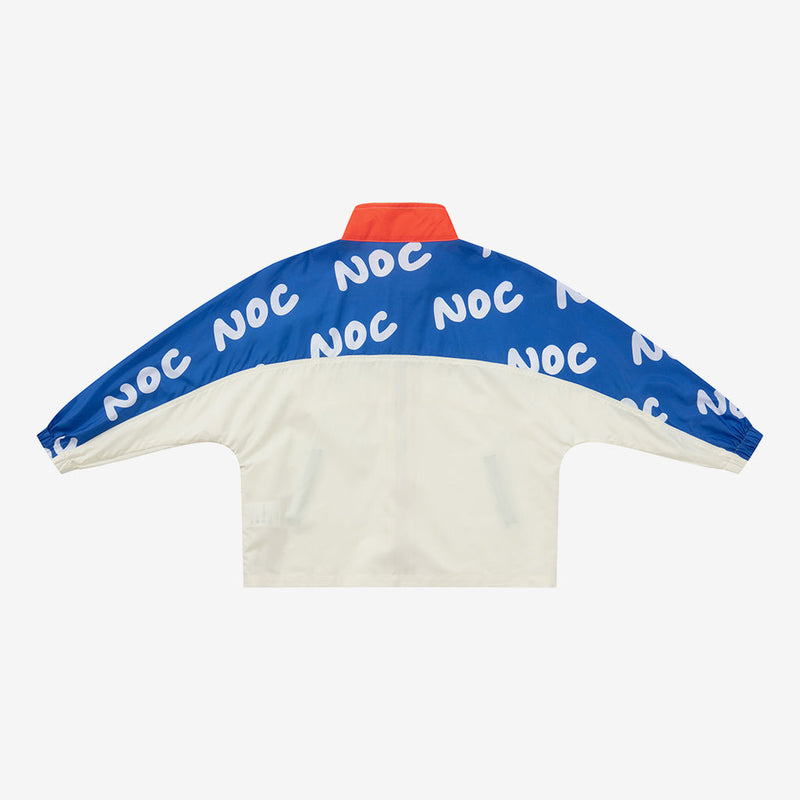 Family Letter Printed Sun Protection Zipper Coat