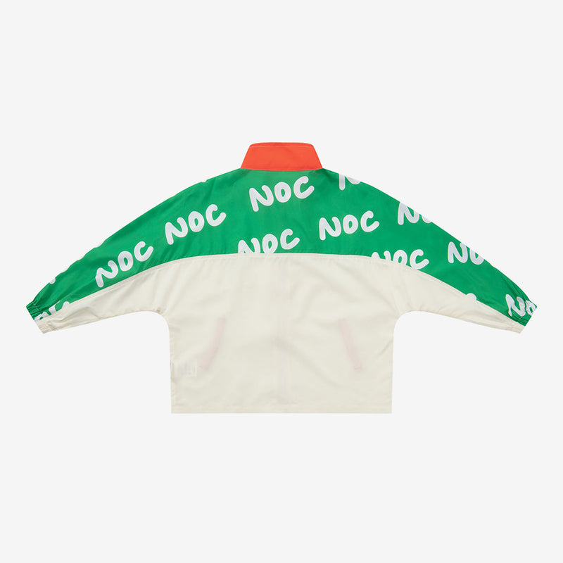 Family Letter Printed Sun Protection Zipper Coat