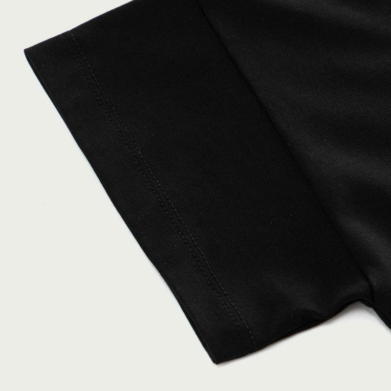 Cartoon Hippo Printed Short Sleeved T-shirt