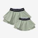 Family Solid Color A-lined Sport Skirt