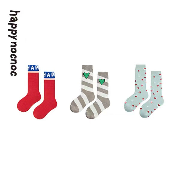 Anti Slip Mid-Calf Printed Socks