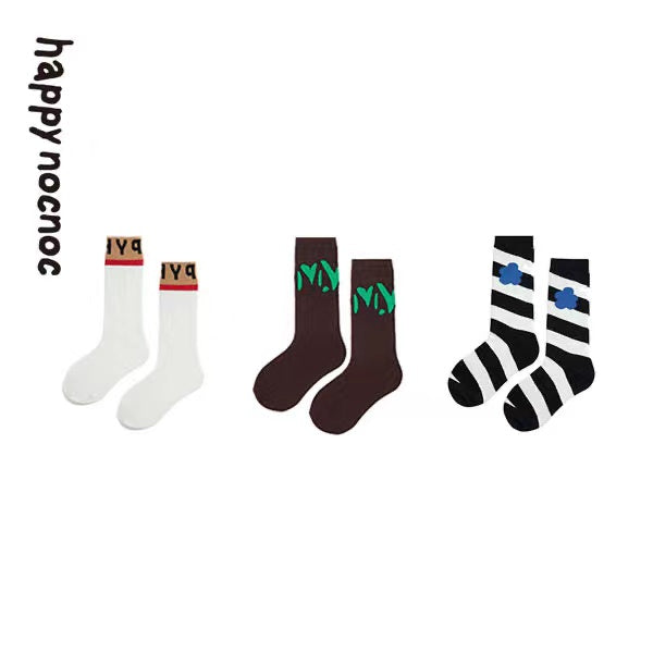 Anti Slip Mid-Calf Printed Socks