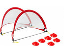 Portable Kids Soccer Goals Complete Set