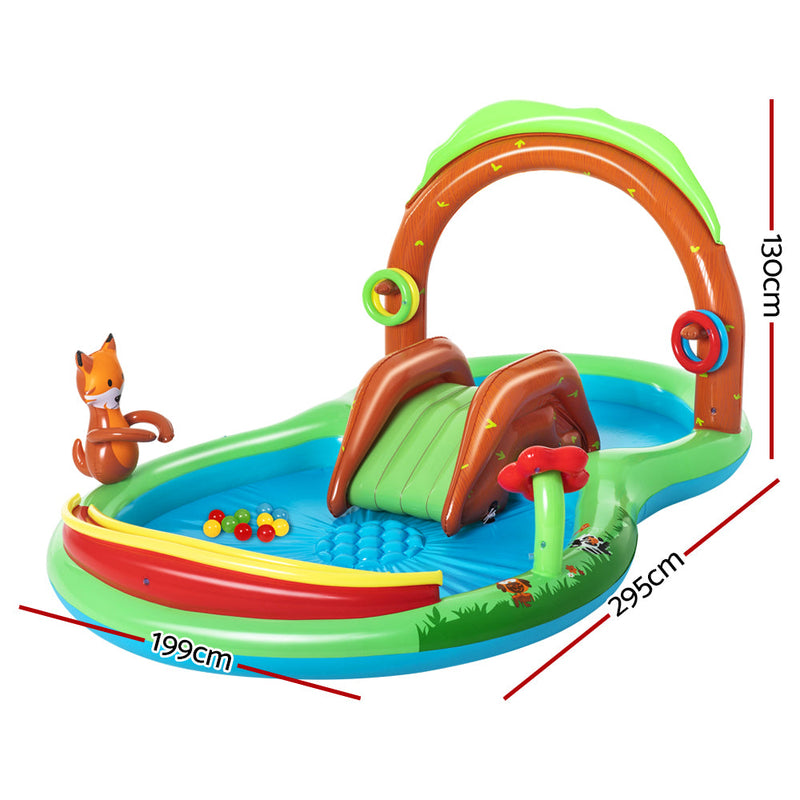 Bestway Swimming Pool Above Ground Inflatable Kids Friendly Woods Play Pools