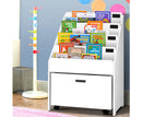 Keezi Kids Bookshelf Organiser With Storage