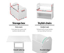 Keezi Kids Multi-function Table & Chair With Storage
