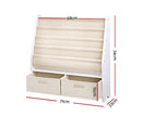 Keezi Kids Display Bookshelf Organiser With Storage