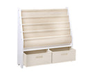 Keezi Kids Display Bookshelf Organiser With Storage
